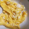 くむちん's cooksnap of when they made 簡単！炒り卵！電子レンジで！お弁当にも.
