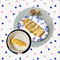 キンプリ's cooksnap of when they made お弁当にぴったり♡なめ茸大葉入り卵焼き.