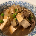 くじら食堂's cooksnap of when they made 牛肉と玉ねぎのすき焼き風炒め.