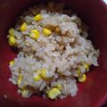 トラケ's cooksnap of when they made ☆とうもろこしのバター醤油炊き込みご飯☆.