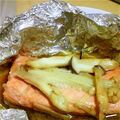 sikitama's cooksnap of when they made 簡単☆鮭のバター醤油ホイル焼き♪♪.
