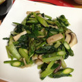 BUGRIGHT's cooksnap of when they made アスパラと青菜のエビ炒め.