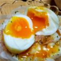 花ちゃん's cooksnap of when they made 半熟たまごがヘタな私でも出来ちゃった！！.