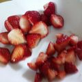 sanama0826's cooksnap of when they made ズボラなのに可愛いイチゴの切り方～小さめ.
