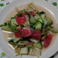 ノリボンヌ's cooksnap of when they made マグロのカルパッチョ風サラダ.