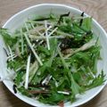 yukinko3_7's cooksnap of when they made 塩なし？ミョウガと水菜のゴマサラダ.