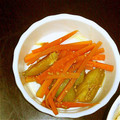 cherry_u's cooksnap of when they made 人参と胡瓜の甘酢和え.