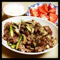 ユカリん。's cooksnap of when they made 牛肉とアスパラのぱぱっと♡オイマヨ炒め.