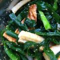 ubusuke's cooksnap of when they made にらと竹輪のごまあえ.