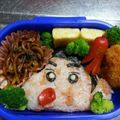 あさいぶ's cooksnap of when they made キャラ弁・クレヨンしんちゃん.