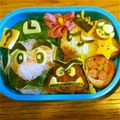 やまエミ's cooksnap of when they made マリオキャラ弁当.