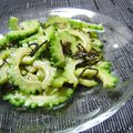 kuikomi's cooksnap of when they made ゴーヤの塩昆布炒め.