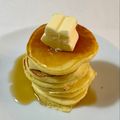 スーパーリンクス's cooksnap of when they made パッケージみたい!?分厚いホットケーキ.