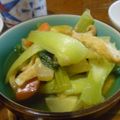 ramieru's cooksnap of when they made ☆青梗菜の炊いたん☆.