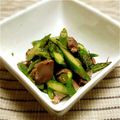 NaHoo！'s cooksnap of when they made おつまみに〜＊砂肝とアスパラのソテー＊.