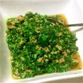 NaHoo！'s cooksnap of when they made 大根葉と挽肉の生姜風味シャキシャキそぼろ.