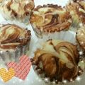 ゆっちぃ姫's cooksnap of when they made 電子レンジで簡単☆マーブル蒸しパン♪.