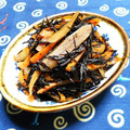シャンプーハット's cooksnap of when they made ひじきとごぼうのきんぴら風.