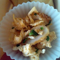ウシ美's cooksnap of when they made お弁当に♪ちくわの卵炒め.