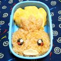 シャンプーハット's cooksnap of when they made アチャモ✿ポケモンキャラ弁当.