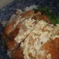 きらり流れ星's cooksnap of when they made ソースチキンカツ丼★タルタルソース添え.