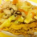 氷わたあめ's cooksnap of when they made カリッ！うまっ！あんかけやきそば.