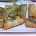 chico0505's cooksnap of when they made カリぷりっ！　エビしそ春巻き.