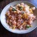 ador1's cooksnap of when they made 手抜きしても良いかな？ たらこ炒飯☆.