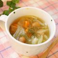ななクレープ's cooksnap of when they made キャベツとウインナーのコンソメスープ.