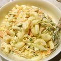 こうまさmam's cooksnap of when they made 簡単！カニカマとマカロニのゴマドレサラダ.