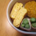 daikanon's cooksnap of when they made 麺つゆ卵焼き　お弁当のおかず.