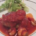 華舞蘭's cooksnap of when they made トマトソースの煮込みハンバーグ.