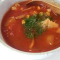 CoffeeCoco's cooksnap of when they made ほんのりスパイシー＊トマトスープ＊.