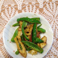 けいかずママ's cooksnap of when they made ピーマンとちくわのカレー炒め.