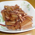 のん２'s cooksnap of when they made イカと大根のすき焼き風～☆.