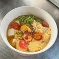 azbjbn's cooksnap of when they made トマトと豆腐のサンラータン風スープ.