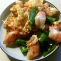 ベル・トム's cooksnap of when they made お弁当に♪エビと卵のふんわり塩麹炒め.