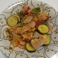 yuchila's cooksnap of when they made 簡単夏野菜のチーズ焼き.