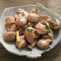 トクライ's cooksnap of when they made 砂肝の梅肉炒め.