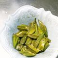 あわやっち's cooksnap of when they made オクラ大好き♡サッパリごま醤油和え.