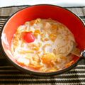 リンテルナ's cooksnap of when they made ダノンビオを使ったシリアルヘルシー朝食.