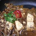 mantacarp's cooksnap of when they made 焼き豆腐のちょっと味噌煮.
