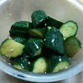 とちマメ's cooksnap of when they made 簡単きゅうりのごま油あえ。.