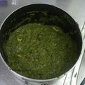 n824y32's cooksnap of when they made ベジタリアンほうれん草カレー.