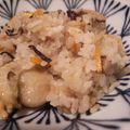 tomokoshiawase's cooksnap of when they made 料亭風ほたて飯.