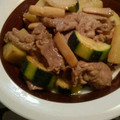 cotori119's cooksnap of when they made ズッキーニと豚肉とポテトのうまうま炒め.