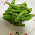 haru_natsu's cooksnap of when they made インゲンのゴマ酢味噌あえ.