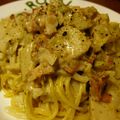 yasu坊's cooksnap of when they made たけのこのクリームパスタ～♪♪.