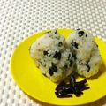 Snow＊Love's cooksnap of when they made 味付け海苔のおにぎり.