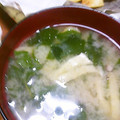 ユーロン's cooksnap of when they made ＊玉葱と油揚げの味噌汁.